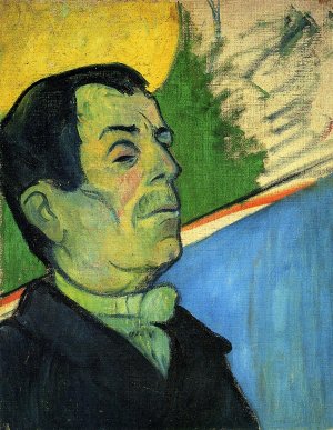 Portrait of a Man Wearing a Lavalliere by Paul Gauguin Oil Painting