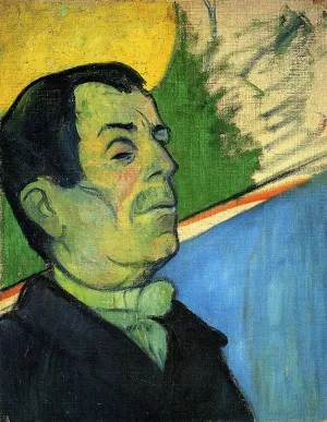 Portrait of a Man Wearing a Lavalliere by Paul Gauguin - Oil Painting Reproduction