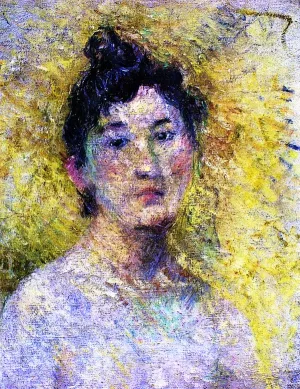 Portrait of a Woman by Paul Gauguin - Oil Painting Reproduction