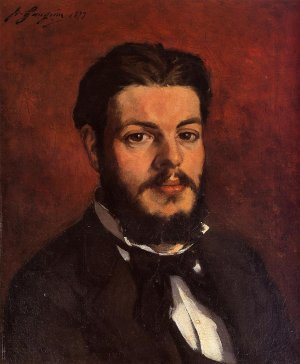 Portrait of Claude Antoine Charles Favre Oil painting by Paul Gauguin