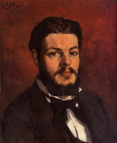 Portrait of Claude Antoine Charles Favre by Paul Gauguin - Hand-Painted Oil Painting Reproduction
