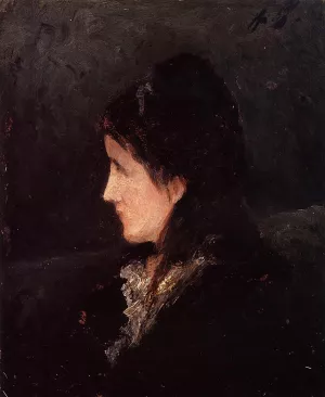 Portrait of Ingeborg Thaulow by Paul Gauguin Oil Painting