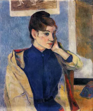 Portrait of Madeline Bernard painting by Paul Gauguin