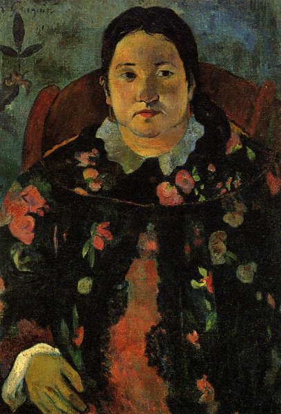 Main Product Photo of Portrait of Suzanne Bambridge Painting by Paul Gauguin