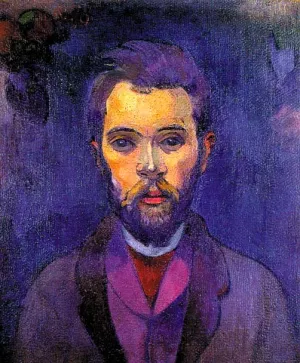 Portrait of William Molard painting by Paul Gauguin