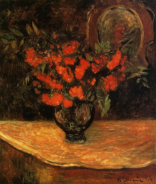 Rowan Bouquet by Paul Gauguin - Hand-Painted Oil Painting Reproduction