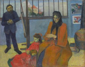 Schuffenecker's Studio by Paul Gauguin Oil Painting
