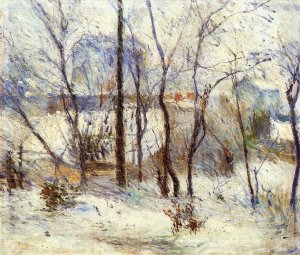 Snow at Vaugirard by Paul Gauguin Oil Painting