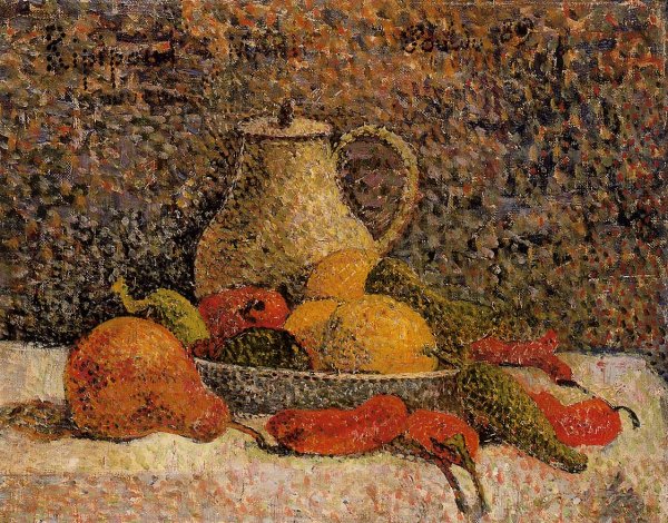 Main Product Photo of Still Life 'Ripipont' Painting by Paul Gauguin