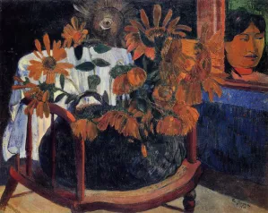 Sunflowers by Paul Gauguin - Oil Painting Reproduction
