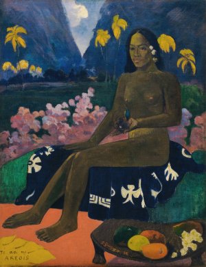 Te aa no areois by Paul Gauguin Oil Painting