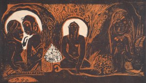 Te Atua by Paul Gauguin Oil Painting