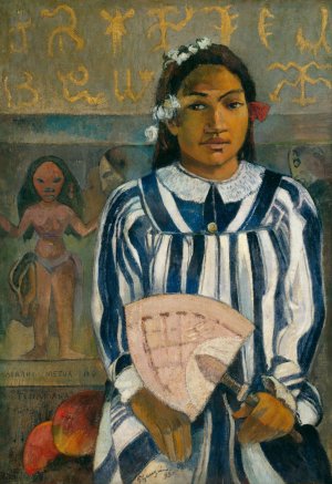 The Ancestors of Tehamana OR Tehamana Has Many Parents by Paul Gauguin Oil Painting