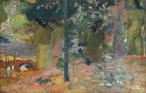 The Bathers by Paul Gauguin Oil Painting