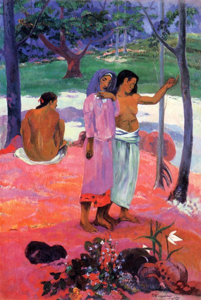 Main Product Photo of The Call Painting by Paul Gauguin