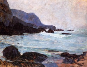 The Coast of Bellangenay by Paul Gauguin Oil Painting