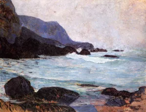 The Coast of Bellangenay by Paul Gauguin - Oil Painting Reproduction