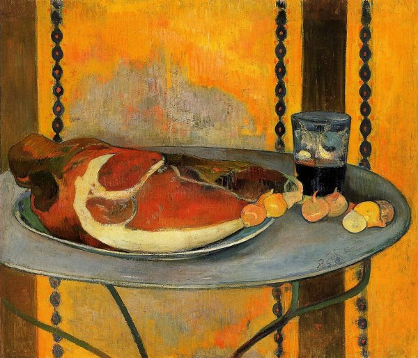 Main Product Photo of The Ham Painting by Paul Gauguin