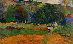 The Little Valley painting by Paul Gauguin