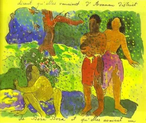 The Messengers of Oro by Paul Gauguin Oil Painting