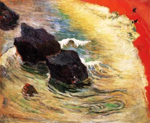 The Wave by Paul Gauguin Oil Painting