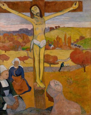 The Yellow Christ by Paul Gauguin Oil Painting
