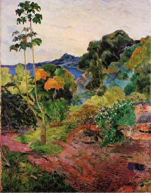 Tropical Vegetation painting by Paul Gauguin