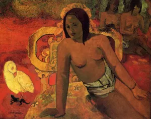 Vairumati painting by Paul Gauguin