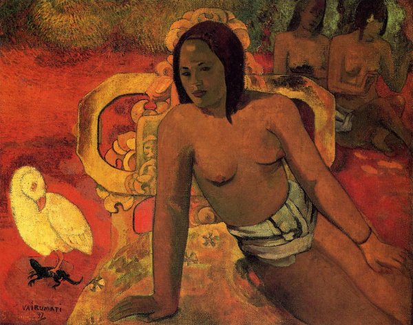 Main Product Photo of Vairumati Painting by Paul Gauguin