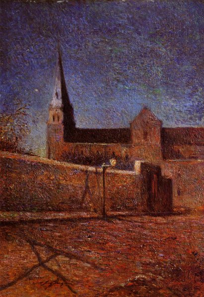 Main Product Photo of Vaugirard Church Painting by Paul Gauguin