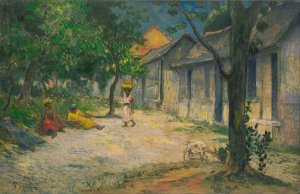 Village in Martinique by Paul Gauguin Oil Painting