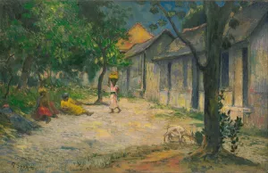 Village in Martinique by Paul Gauguin Oil Painting