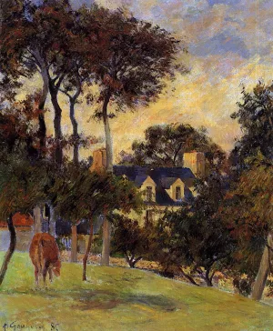 White House by Paul Gauguin Oil Painting