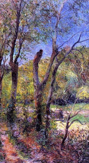 Willows by Paul Gauguin Oil Painting