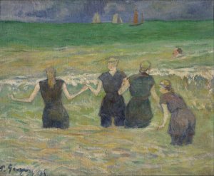Women Bathing by Paul Gauguin Oil Painting