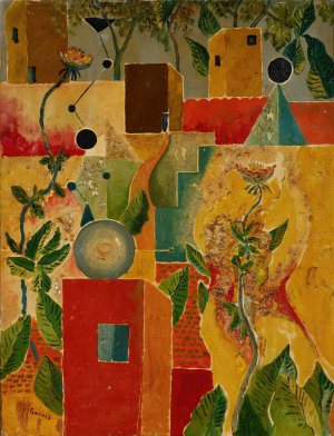 Untitled by Paul Gaulois Oil Painting