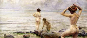 Blank painting by Paul Gustave Fischer