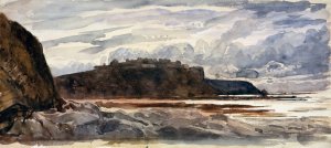 Granville by Paul Huet Oil Painting