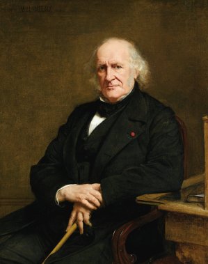 Portrait of Fortune De Verges by Paul-Jacques-Aime Baudry Oil Painting