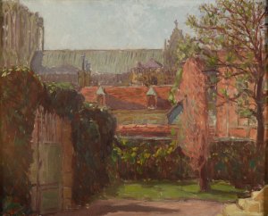 La Cathedrale de Reims by Paul Jamot Oil Painting