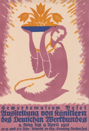 Gewerbemuseum Basel, Ausstellung von Kunstlern des Deutschen Werkbundes by Paul Kammuller Oil Painting