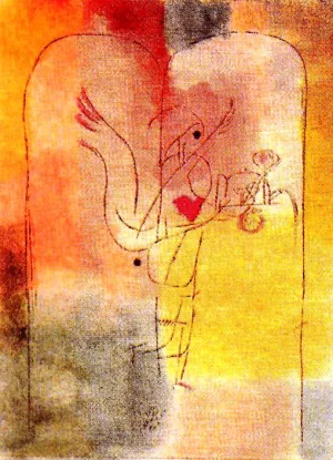 A Genius Serves a Small Breakfast painting by Paul Klee