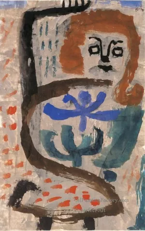 A Swarming by Paul Klee Oil Painting