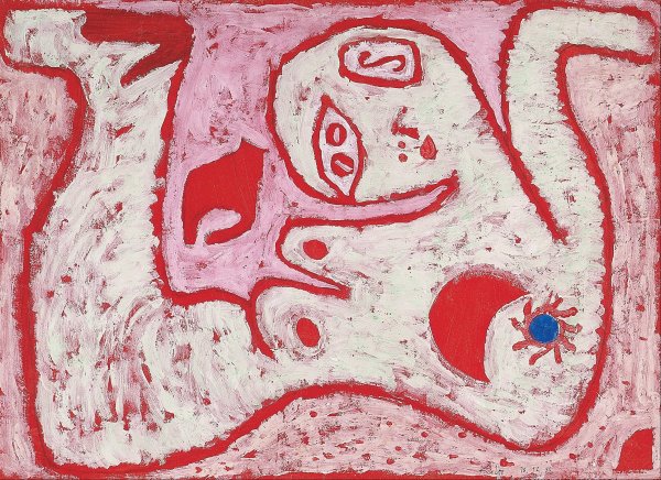 Main Product Photo of A Woman for Gods Painting by Paul Klee