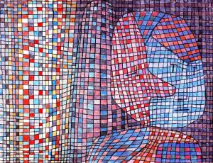 Abstruse painting by Paul Klee