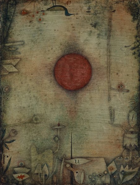 Ad marginem  by Paul Klee - Hand-Painted Oil Painting Reproduction