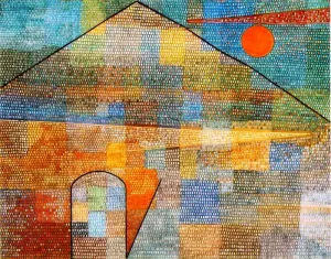 Ad Parnassum painting by Paul Klee