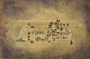 All Souls'Picture by Paul Klee Oil Painting