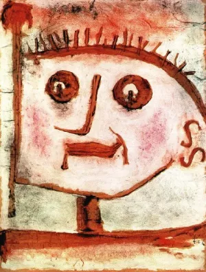 An Allegory of Propaganda painting by Paul Klee