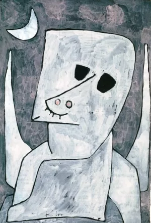 Angel Applicant Oil painting by Paul Klee